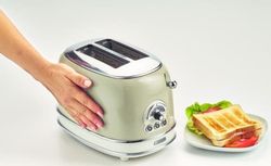 Ariete 155 Vintage - Brödrost - 2 skiva - 2 Kortplatser - beige
