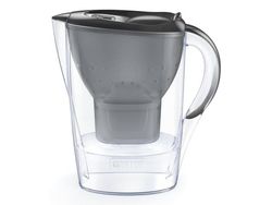 Brita Marella + 3 Maxtra Pro Pure Performance, Krukke, 2,4 l, Gjennomsiktig, Grå