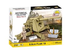 COBI 8,8 cm Flak 18 luftvernkanon byggesett