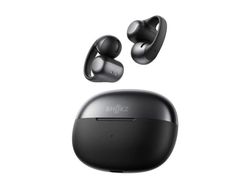 SHOKZ OpenDots ONE - True wireless-hörlurar med mikrofon - öppet öra - med öronklämma - Bluetooth - svart