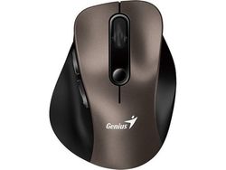 GENIUS Ergo 9000S Champagne Titanium, dobbel Bluetooth + 2,4GHz, 2400 dpi, trådløs, silent (Category: na)