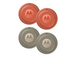 Motorola Moto Tag 2 - Bluetooth-tagg med antiförlust för mobiltelefon - pantone arabesque, pantone lurar ek (paket om 4)