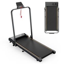 Formill FT50 Löpband | Svart och orange, 0,75-2,5 hk maxeffekt, 1-12 km/h hastighetsområde