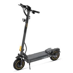 Ausom K20 Pro Elscooter, Dubbelmotor 2800W, 90 km Räckvidd, 33% Lutning, Dubbelfjädring, 10" Slanglösa Däck
