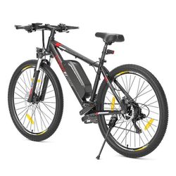 Eleglide Mopride 2 Elcykel 29 "MTB Style, 648Wh Batteri, Op til 150km Assistrækkevidde, 55Nm Motor, Shimano 21-trins, Hydrauliske Skivebremser, Foraffjedring med Lockout