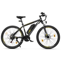 Foride Vedal 1 eldriven mountainbike: 65 km räckvidd, 250 W motor (450 W toppeffekt), Shimano med 21 växlar, 80 mm fjädring, avtagbart batteri på 468 Wh
