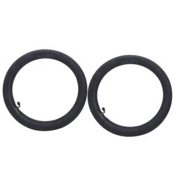2-pack vikbar cykelslang böjd ventil 14x2.125 tum butylgummi ersättning