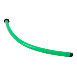 Grøn gummi cello luftfugter rør med F-hul montering og fugtighedsmåler, 1 stk. fugtighedskontrol til 4/4 1/2 1/4 1/8 strengeinstrument
