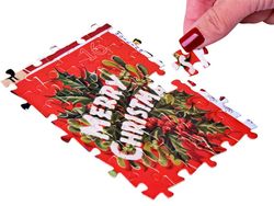 Adventskalender PUZZEL - 24 julpussel i VINTAGE-stil ZA5885