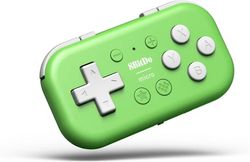 8BitDo Micro Bluetooth Gamepad, Grön, Switch / Android / Raspberry Pi