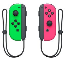 Nintendo Switch Joy-Con Par, Neon Grøn/Neon Pink