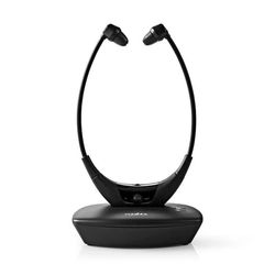 Nedis Trådløst TV hovedtelefoner | RF, frequency 868 Mhz | In-Ear | Batteri 1 driftstid ved standardbrug: 270 min | 35 m | Digital lyd | Balancekontro