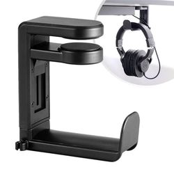 Desire2 Holder for Hodetelefon/Headset Svart Monteres på skrivebord