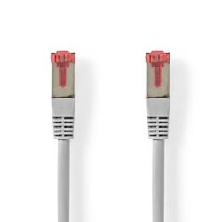 Nedis CAT6 Nettverkskabel | RJ45 Han | RJ45 Han | SF/UTP | 0.25 m | Rund | PVC | Grå | Label