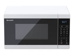 Sharp YC-MG02E-W Mikrobølgeovn med grill Hvid