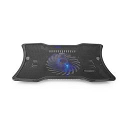 Nedis Notatbokstativ | Antall vifter: 1 | USB-Strøm | Antall vinkler: 2 | 17 " | 1500 rpm | LED
