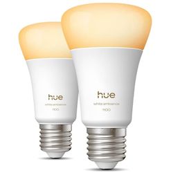 Philips Hue White Ambiance E27 1100lm 2-pack