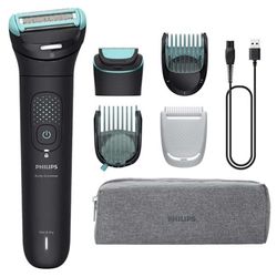 Philips Body Groomer 7000 Serien 2D-flexhuvud och dubbelt trim- och raksystem BG7470/15