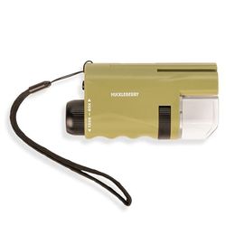 Kikkerland Huckleberry Pocket Microscope - 7,75 cm x 11,25 cm x 3,25 cm