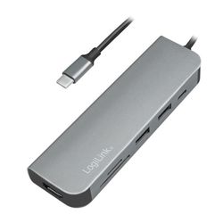 LogiLink USB-C Multi-HUB HDMI/PD/DeX