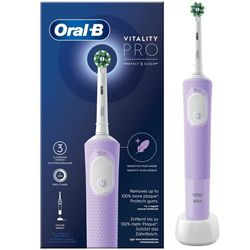 Oral B Vitality Pro elektrisk tannbørste Lilac CA HBOX