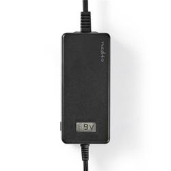 Nedis Universal nätadapter | 36 W | 12 / 13 / 14 / 15 / 16 / 17 / 18 / 18.5 / 19 / 19.5 / 20 / 21 / 22 / 23 / 24 V DC | 1.80 m | 2.4 A - 3.0 A A | 7 p