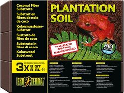 Exoterra Plantation Soil 3 X 8,8L Tropisk substrat - (222.5091)