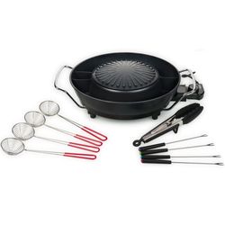Tristar Korean Grill PZ-9131 Elektrisk gryte Ø 24 cm 1800W 3l