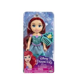 JAKKS Pacific Disney Princess 6 tommers liten dukke med kam Ariel