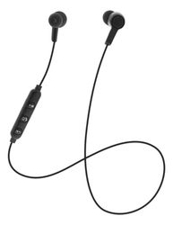 STREETZ In-ear BT hörlurar med mikrofon och media/svarsknappar, svart