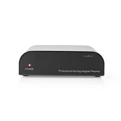 Nedis Forforstærker | Indgang til lyd- / video- / dataforbindelser: 1x RCA | Audio / video / dataforbindelser output: 1x RCA | 2 Kanaler | Phono / Pla