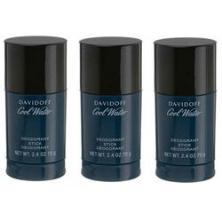 3-pack Davidoff Cool Water Man Deodorant Stick 75 ml