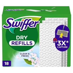 Swiffer Refillkluter 18 stk tørre med duft
