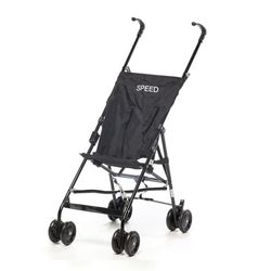 Babytrold Speed-klapvogn – Sort
