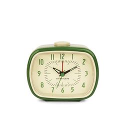 Kikkerland Retro vekkerklokke + grønn