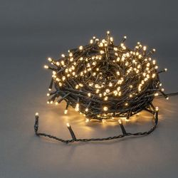 Nedis Julebelysning | Streng | 720 LED's | Varm Hvit | 54.00 m | Lyseffekter: 7 | Innendørs eller utendørs | Nettstrøm drevet