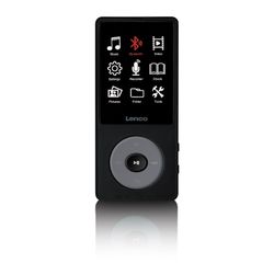 Lenco MP3/MP4-spiller med Bluetooth® og 8 GB internminne Svart
