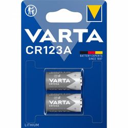 CR123A 3V Lithiumbatteri 2-pac
