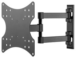 Goobay TV-veggbrakett Basic FULLMOTION (S) for TV-er fra 23 til 42 tommer (58-107 cm), fullt mobil (svingbar og vippbar) opp til 20 kg