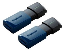 Kingston 64GB USB3.2 Gen 1 DataTraveler Exodia M (Black + Blue)
