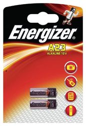 Alkalisk batteri 23A | 12 V DC | 50 mAh | 2-Blister | A23 | Sort / Sølv