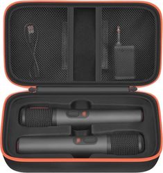 Bluetooth-mikrofonfodral lämpligt för JBL PartyBox trådlös mikrofon J2X, digitala mikrofoner, bärbart uppladdningsbart batteri, svart