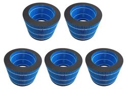 5 kappaleen pyöreä ilmansuodatin/vaihtosuodatin Philips HU3918, HU3916, HU3915, HU2718, HU2716 ilmankostuttimiin.
