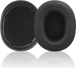 Erstatningsørepuder til Skullcandy Crusher Wireless/Evo/ANC Hesh 3/EVO/ANC, Skullcandy Crusher 3.0 Wireless HESH hovedtelefoner - 1 par, sort.