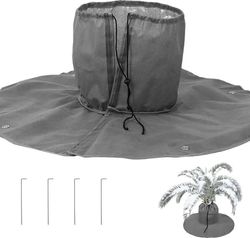 Vinterbeskyttelsesovertræk til planter, udendørs plantebeskyttelse om vinteren, beskyttelsesovertræk til oliventræer, 30 cm høj, maksimal stamme diameter op til 90 cm