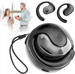 Trådlösa AI-översättningshörlurar, multifunktionella översättningshörlurar, stöder 139 språk, Bluetooth 5.4, ergonomisk design, möten