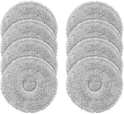 Mopper til Dreame L10 L10S L20 L30 L40 L50 Ultra X30 X40 X50 Prime ECOVACS T3OS T50 Mova P10 P50 Robotstøvsugere 8-pak