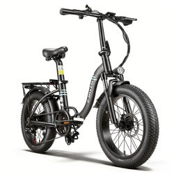 E-BYCCO S1 500W (topp 1000W) 36V10.4AH elcykel urban pendling 20-tums allterrainsdäck 25KM / H skickas från EU