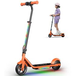 iscooter K2 Pro Kids Electric Scooter - 16km / t Max hastighed, 150W nominelle motor, 9km rækkevidde, 18V 2.6Ah batteri, 6 "dæk, LED-lys