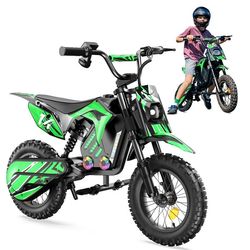 iScooter A14 Elektrisk Dirtbike för barn 500W 5,2Ah Elektrisk Moped 27 km/h Max Hastighet 14 tum Trail Riding Off-Road Motorcykel